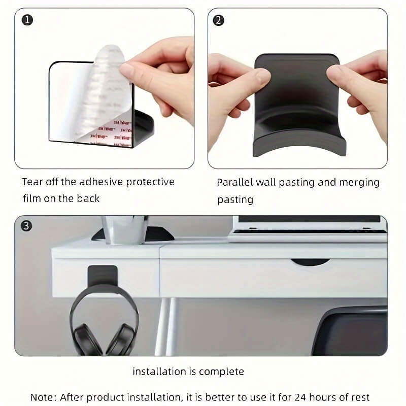 Wall-Mounted Headphone Holder