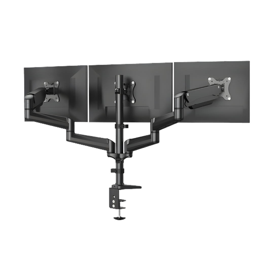 HUANUO Triple Monitor Mount - Black