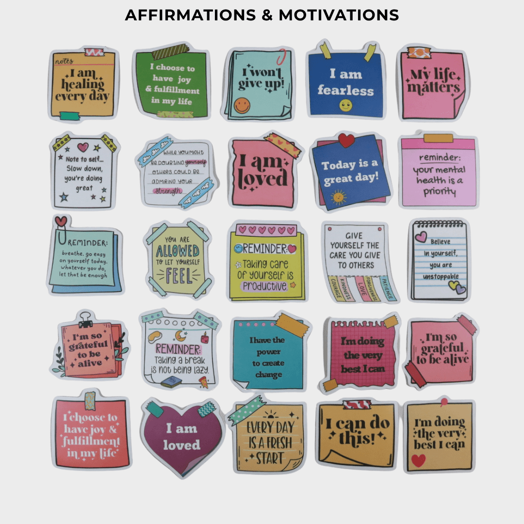 Aesthetic Decorative Stickers For Laptop & Journal