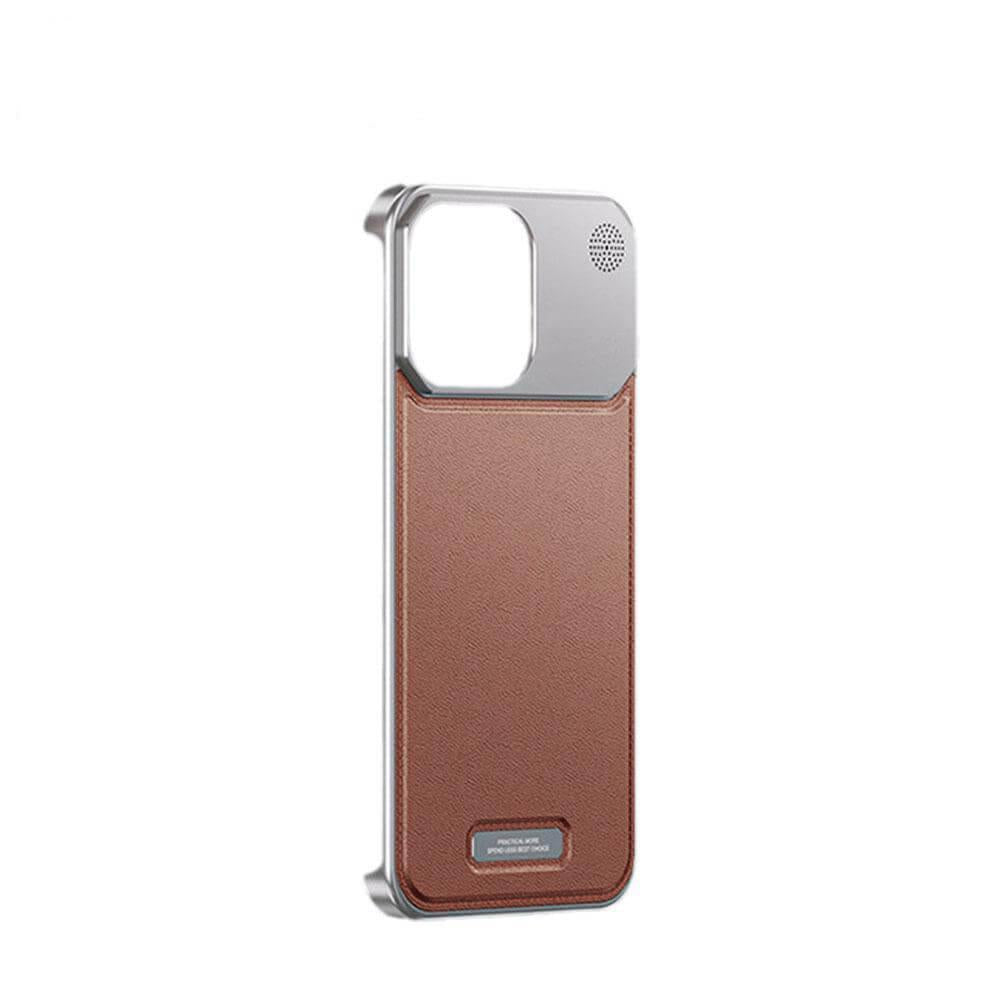 TITAN Luxury Leather Aromatherapy iPhone Case-DIVERSITY