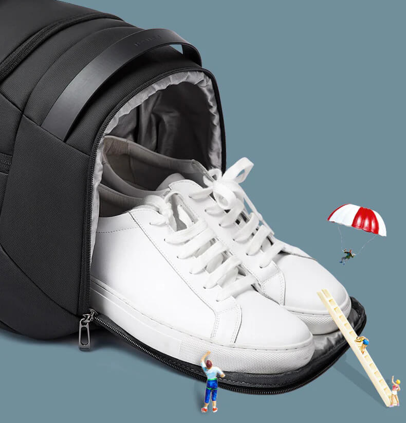 BANGE Rumble Travel Duffel Bag - Black