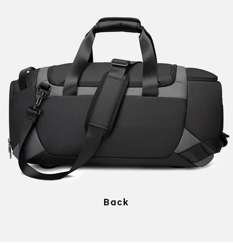 BANGE Rumble Travel Duffel Bag - Black