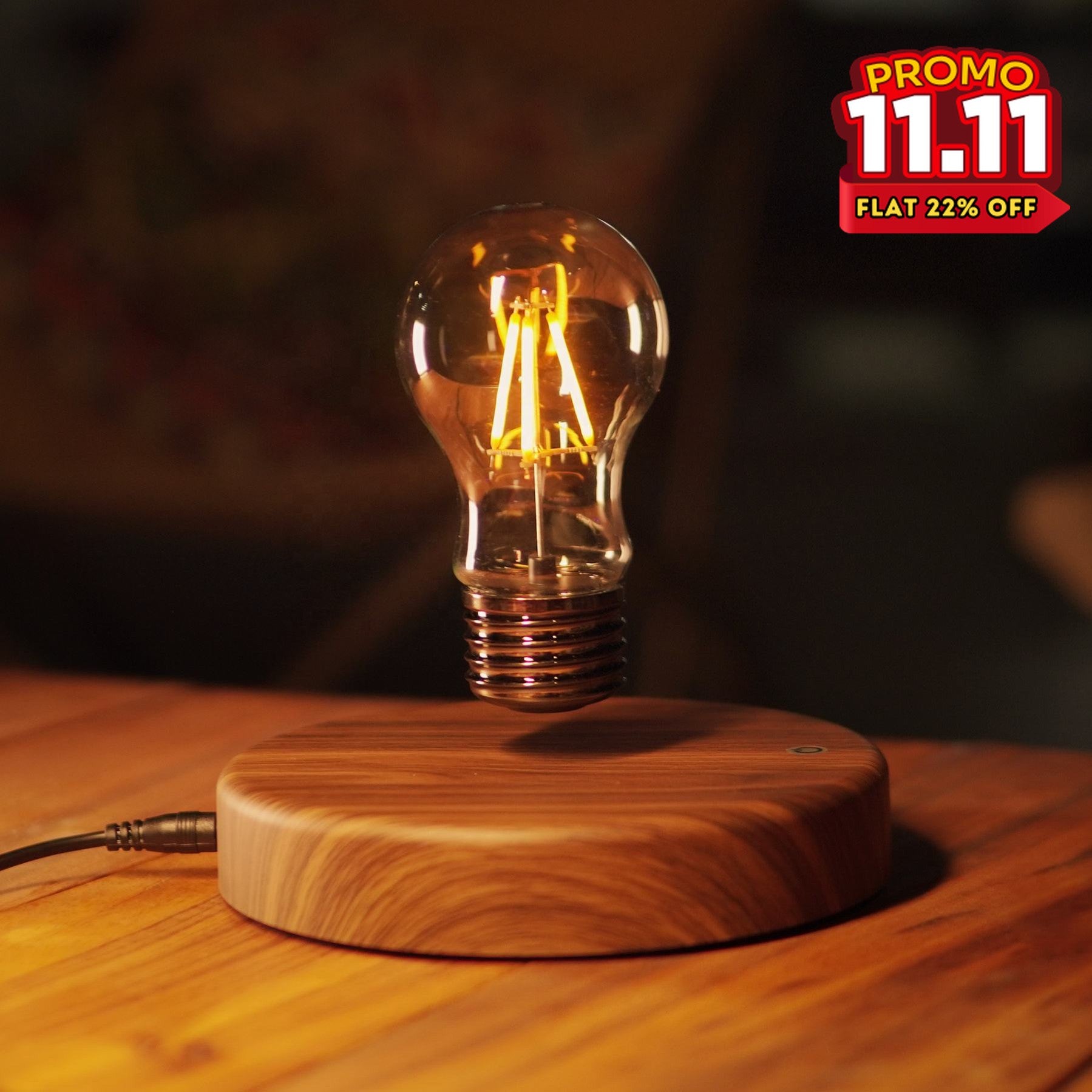 Levitating Bulb Light-DIVERSITY