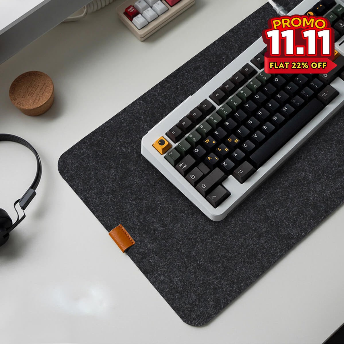 Felt Wool Computer Desk Mat-DIVERSITY