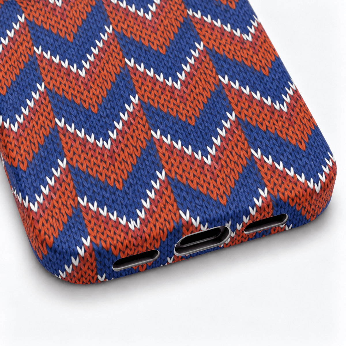 BOHEMIAN Style iPhone Case - Red & Blue