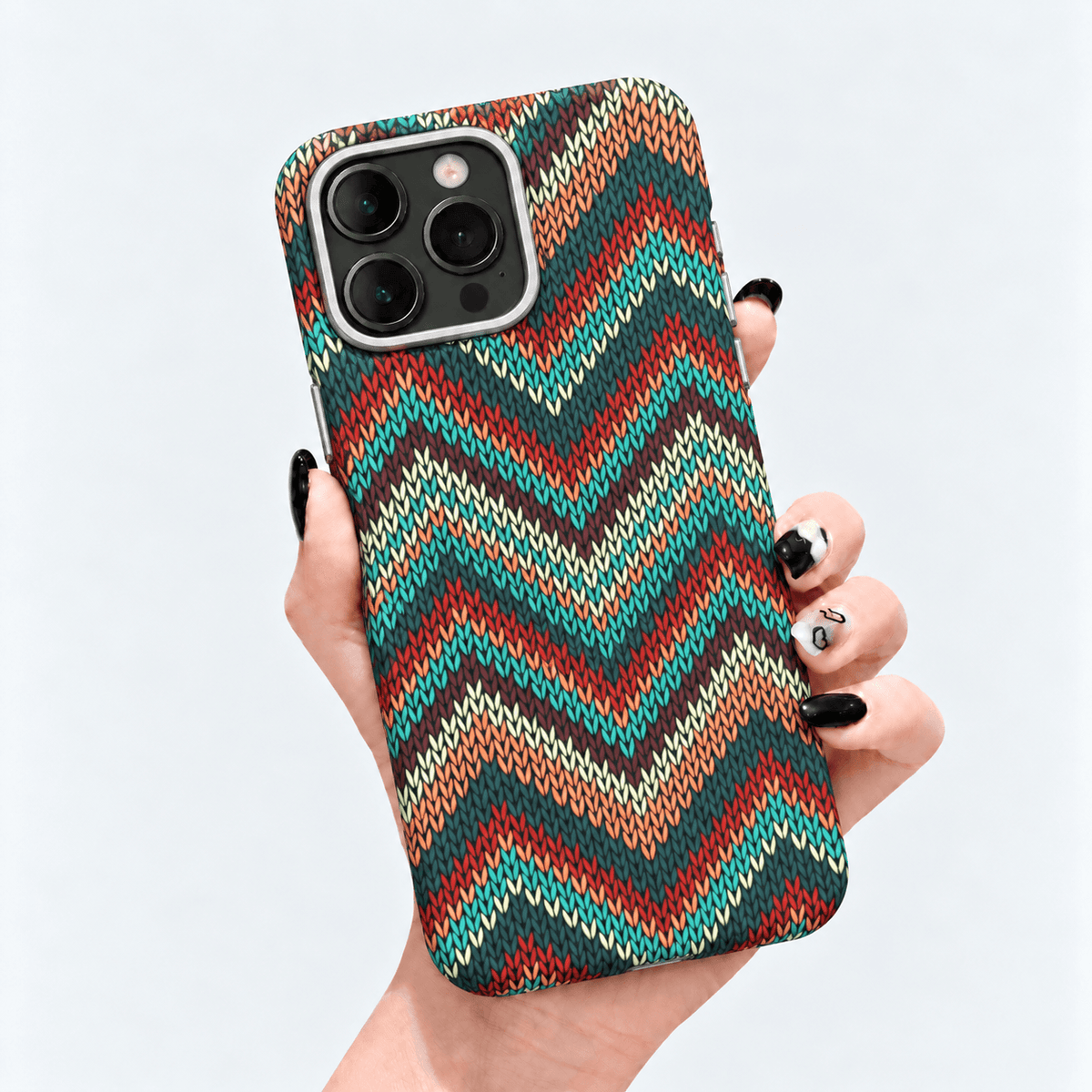 BOHEMIAN Style iPhone Case - Red & Green