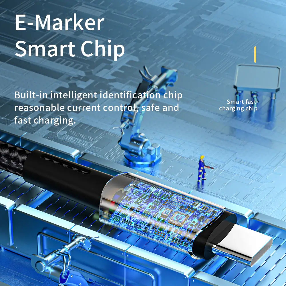 Essager 100W Charging Cable (Type C to C)
