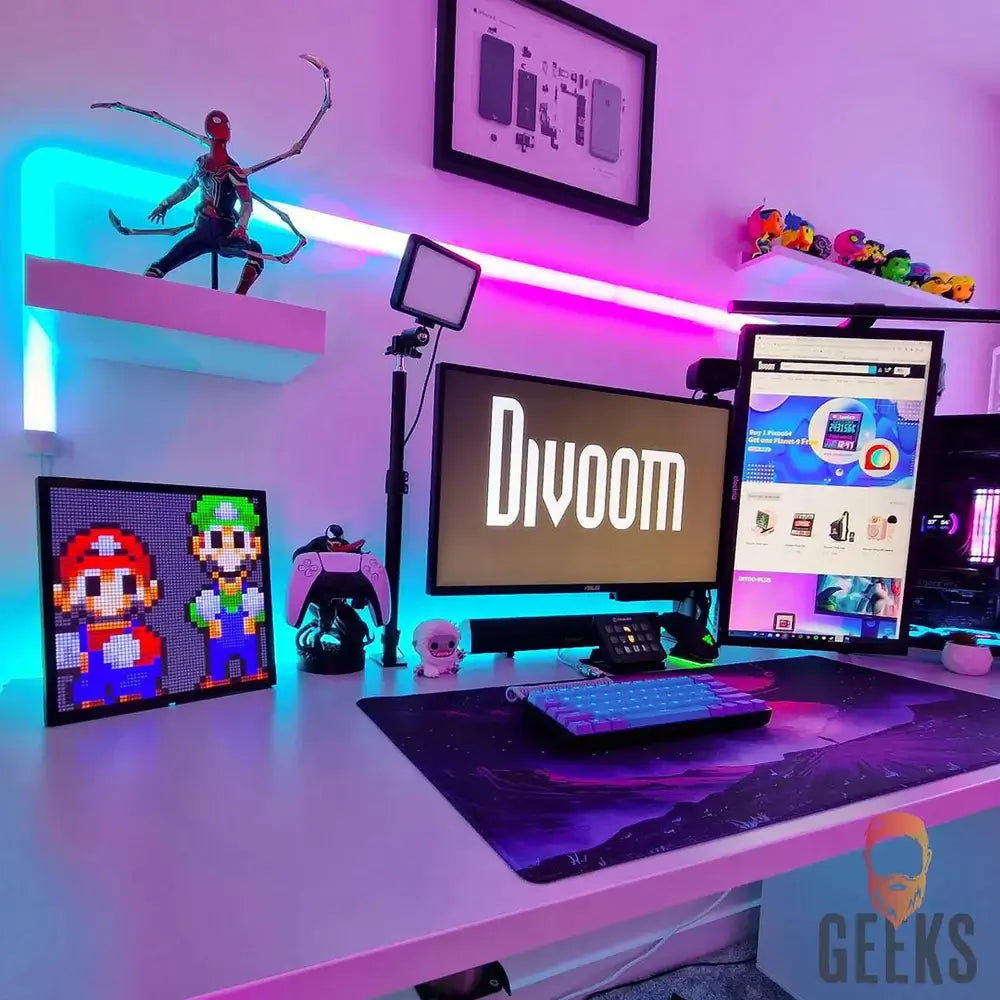 Divoom Pixoo64 Pixel Art LED Display
