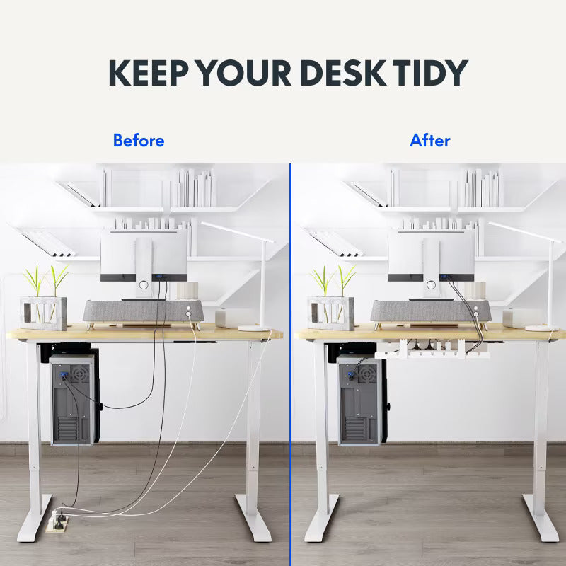 Flexispot Cable Management Tray - Black