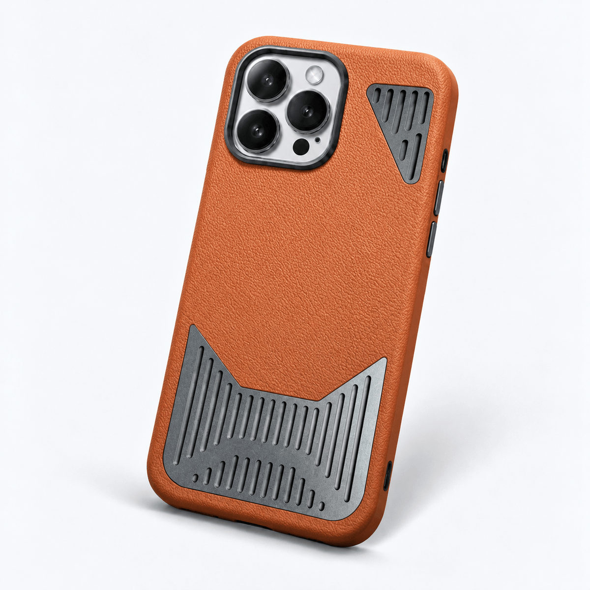 Minor Fault LeatherBolt Armor iPhone Case - Brown