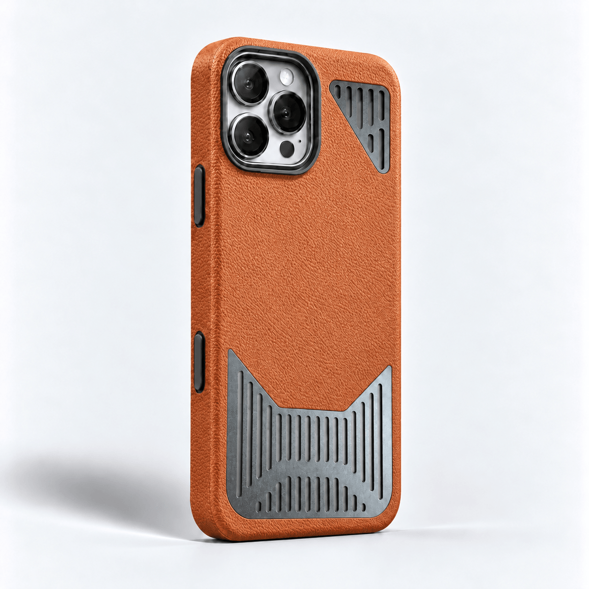 Minor Fault LeatherBolt Armor iPhone Case - Brown