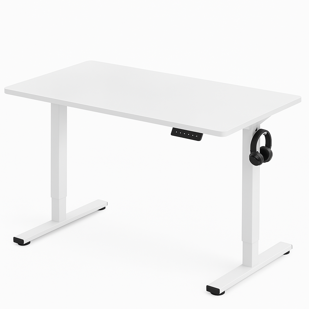 FlexiSpot EN1 - Standing Desk With White Frame