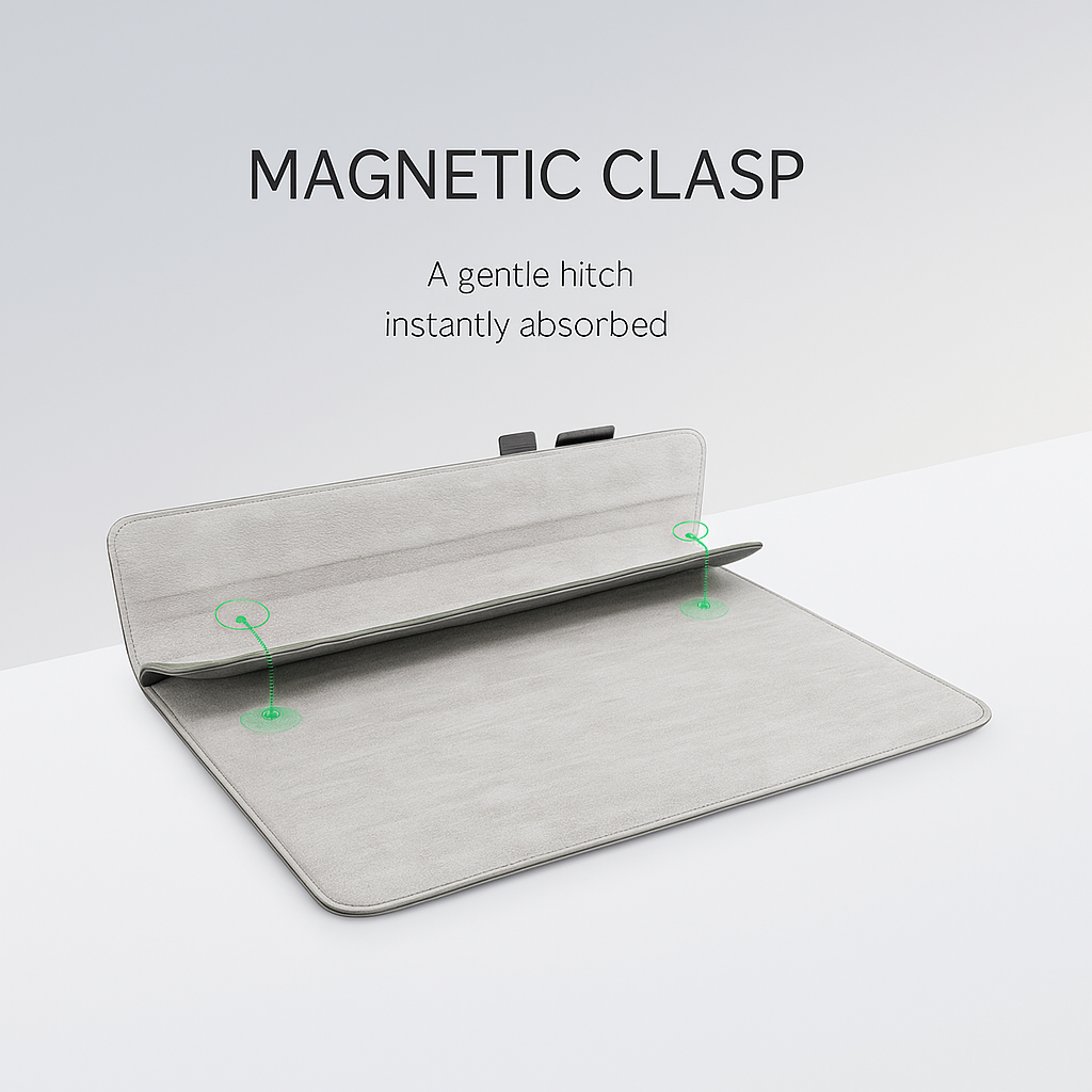 MARK RYDEN - Sheer Professionals Laptop Sleeve - Ash White