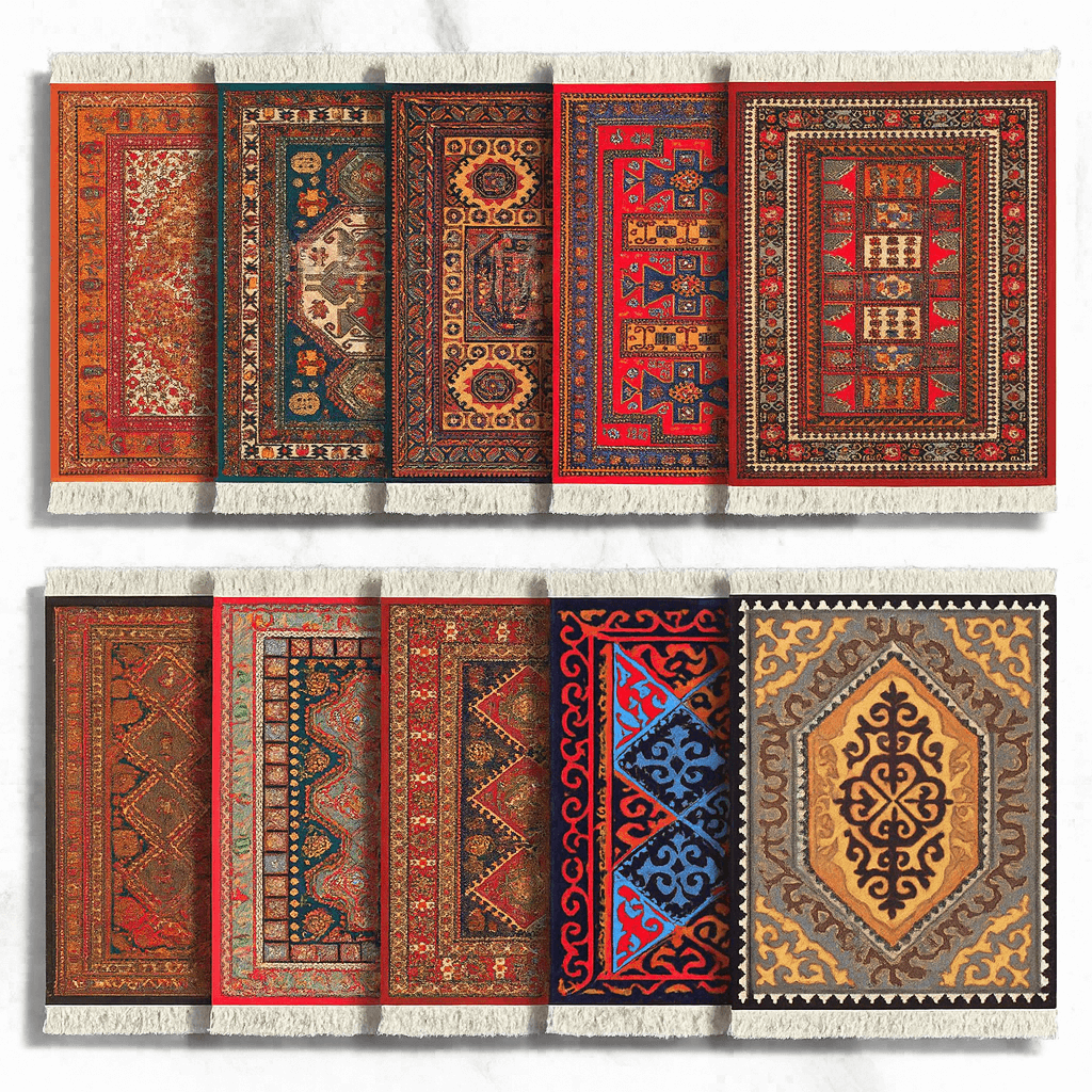 Mini Rug Coasters