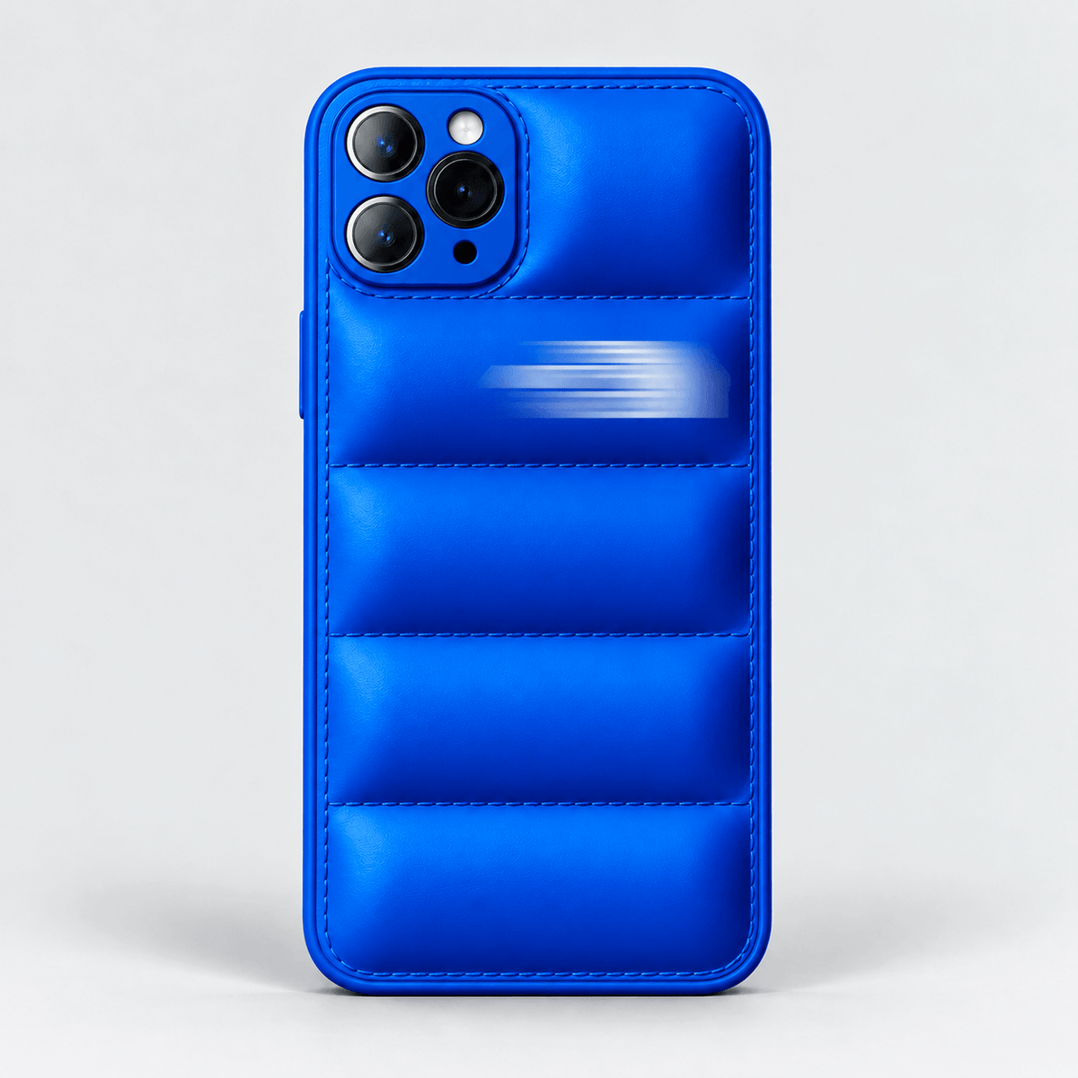 Puffer iPhone Cover - Blue