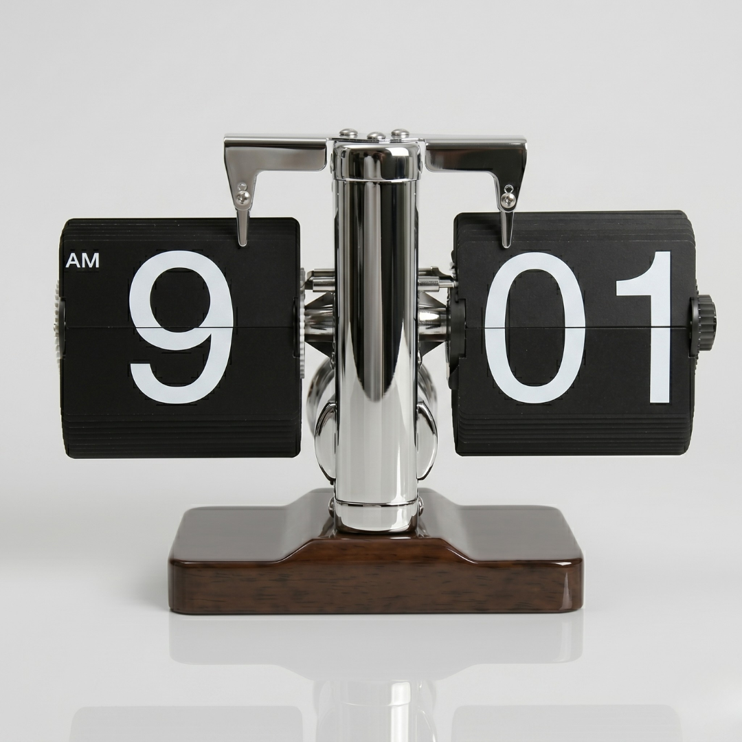 Mechanical Retro Flip Clock