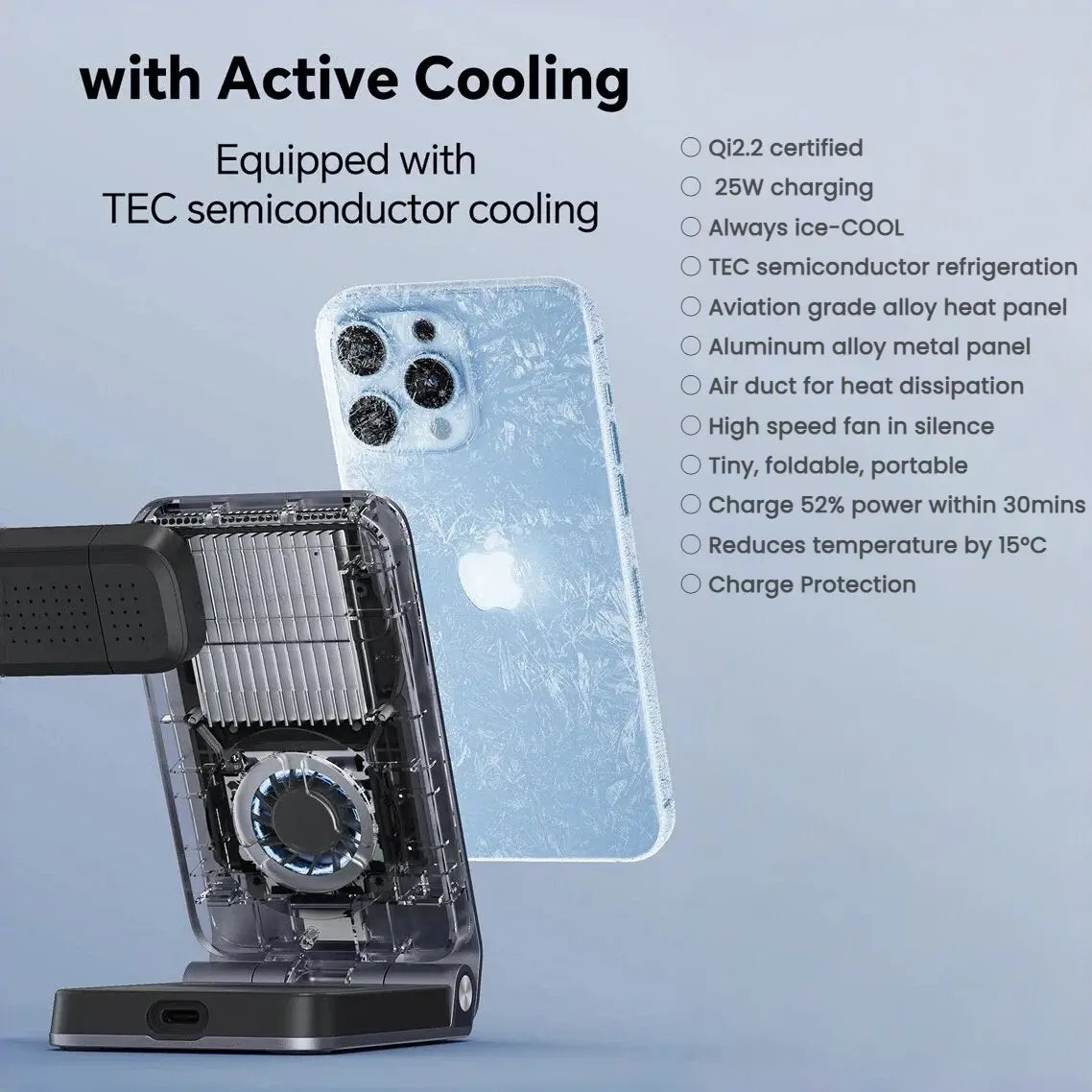 3-in-1 Foldable Magnetic 25W Wireless Charger