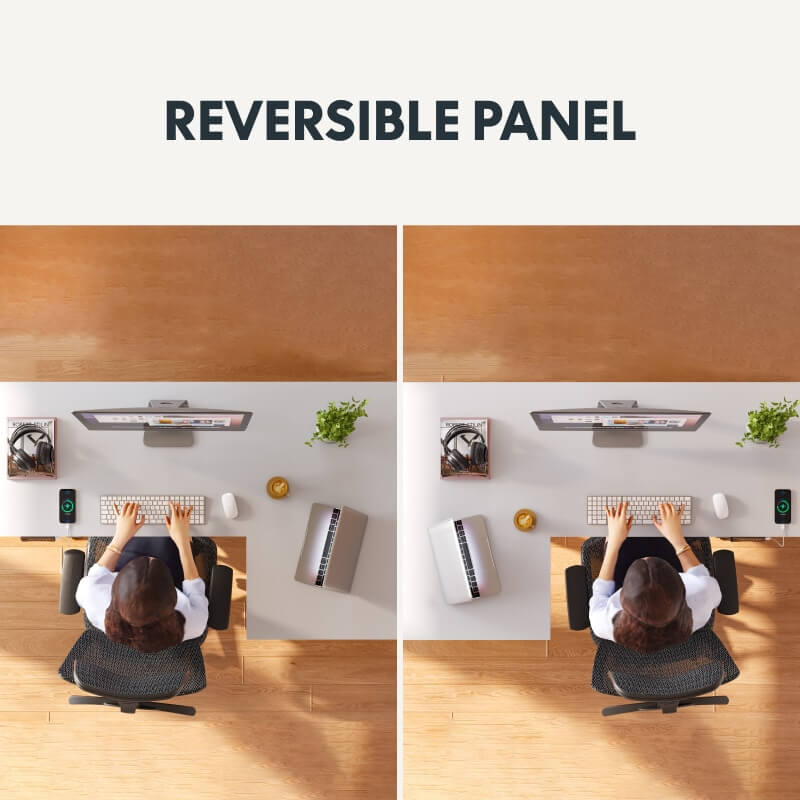 FlexiSpot E1L - Dual Motor L‑Shaped Standing Desk With Black Frame