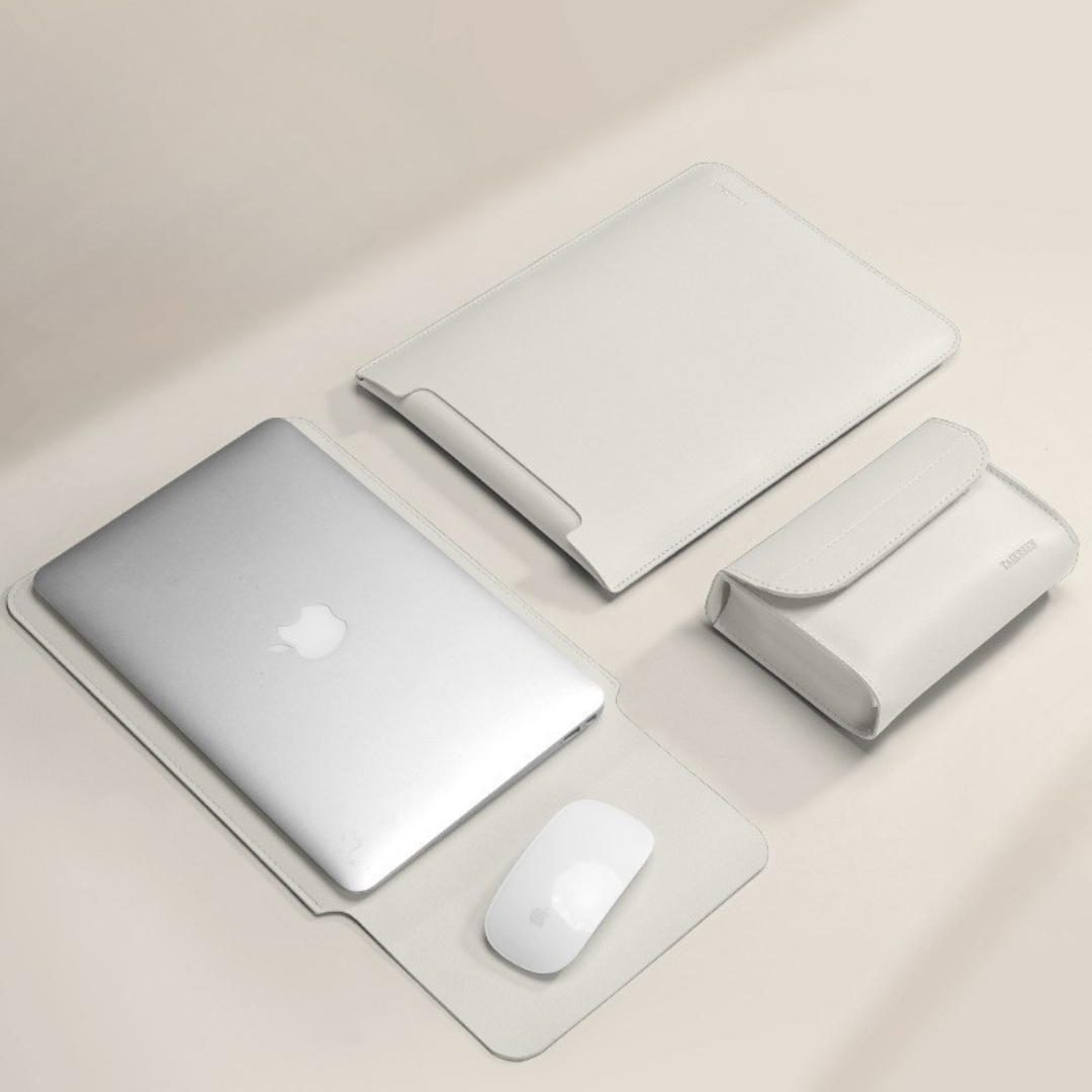 TAIKESEN Modern Design Laptop Sleeve - White