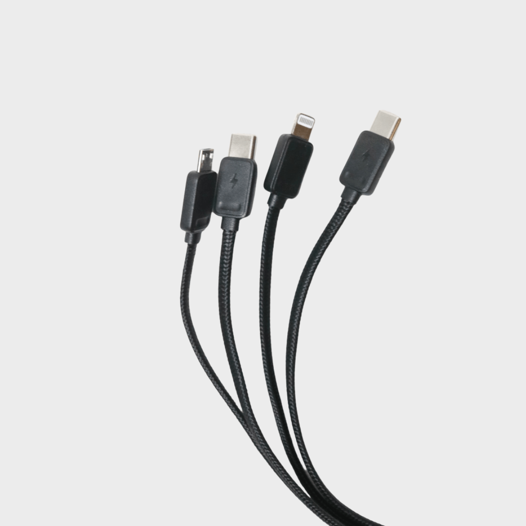 Essager 4-in-1 OTG Multi Charging Cable (USB-C, iPhone & Micro USB)