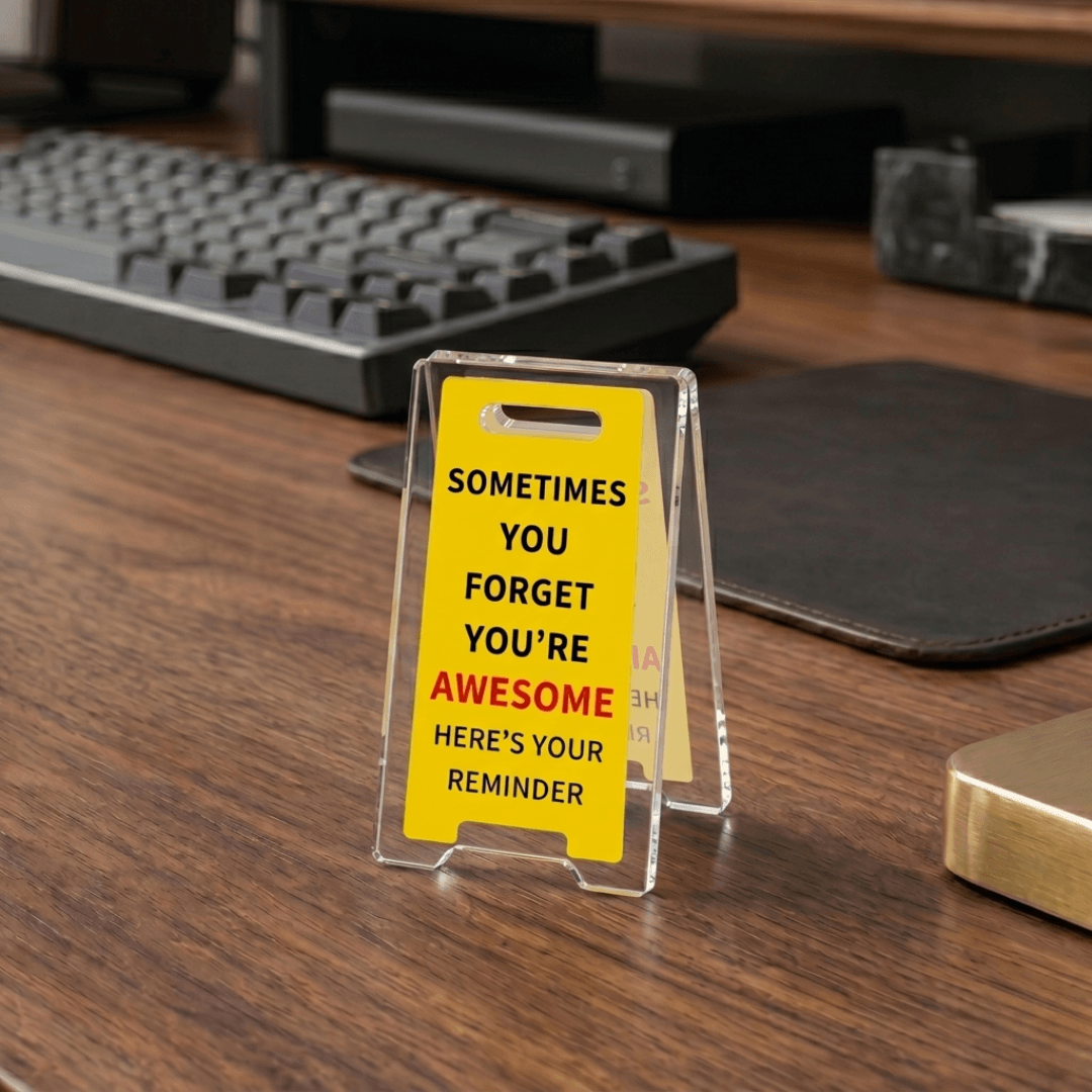 Funny Acrylic Desktop Signs