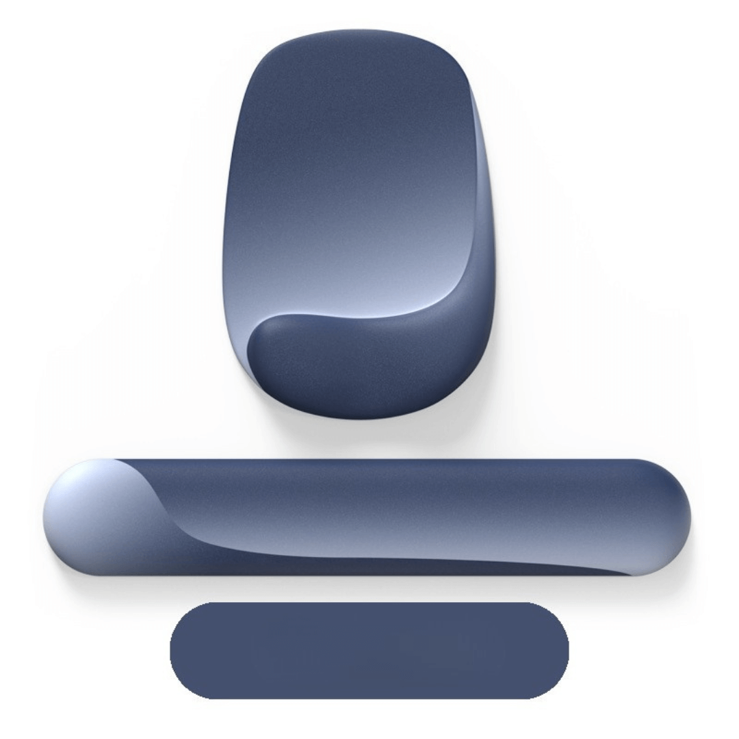 Non-Slip Ergonomic Mouse & Keyboard Wrist Support Pads