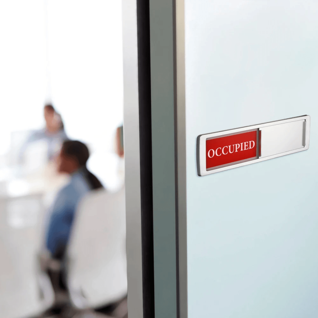 Sliding Door Sign