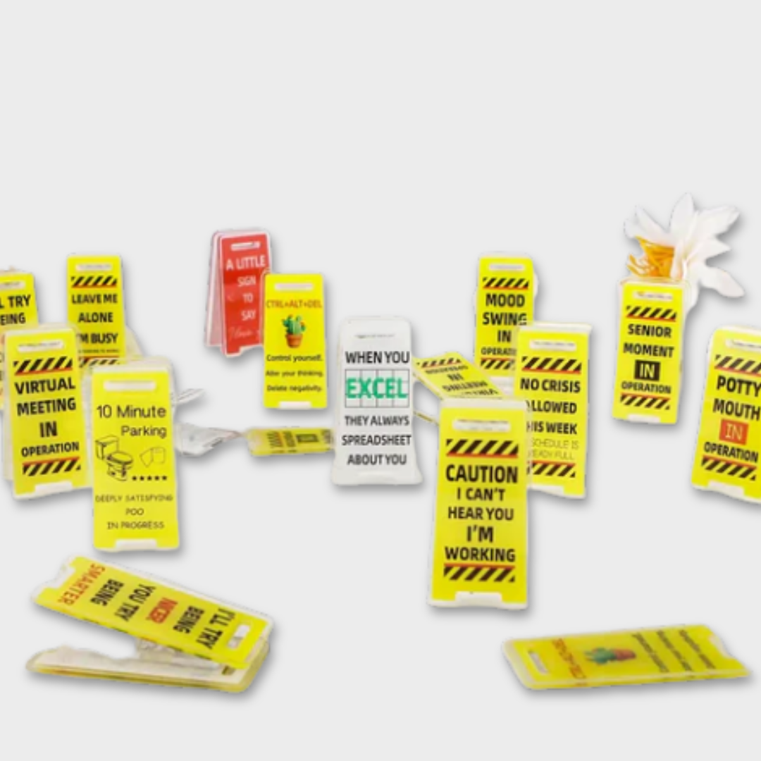 Funny Acrylic Desktop Signs