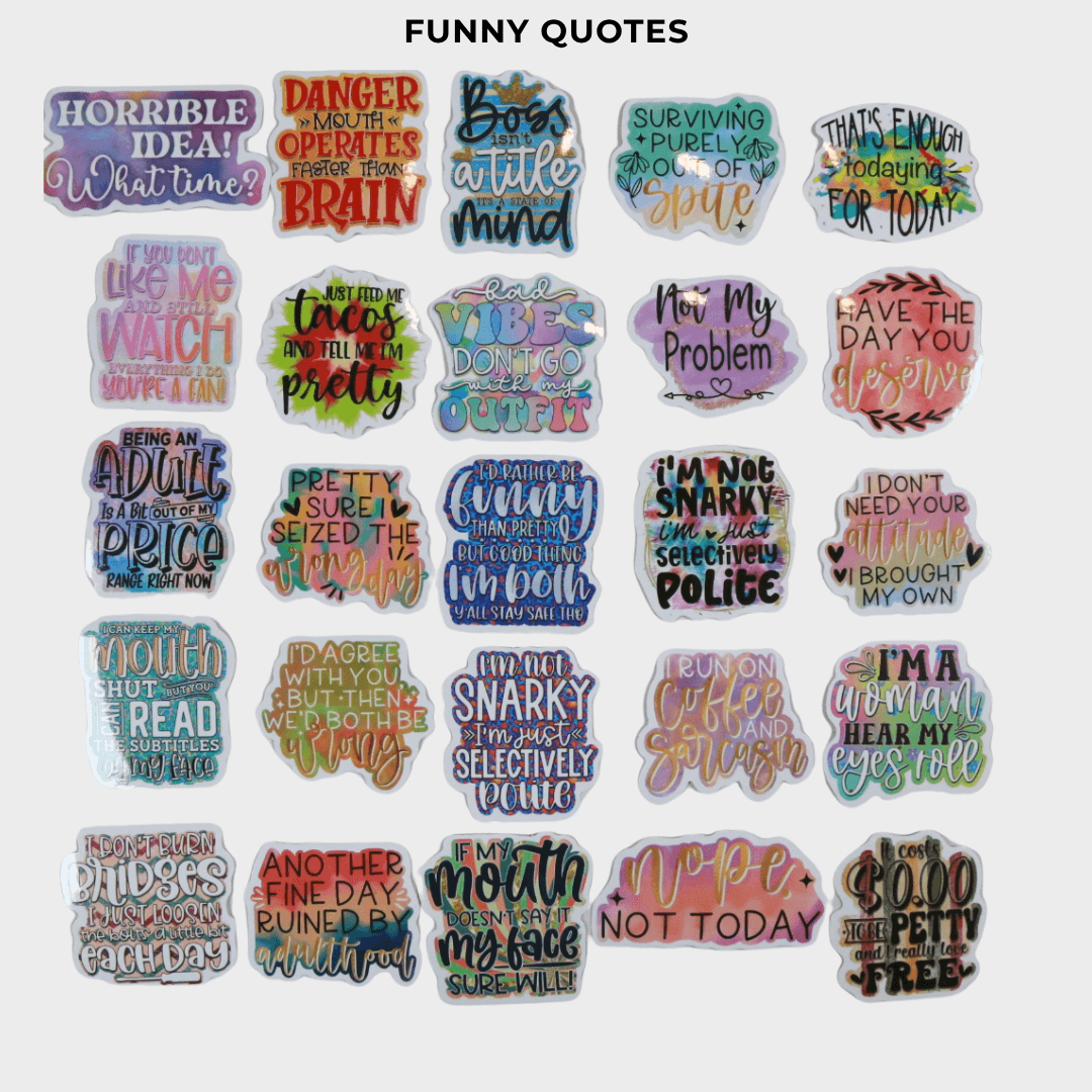 Aesthetic Decorative Stickers For Laptop & Journal