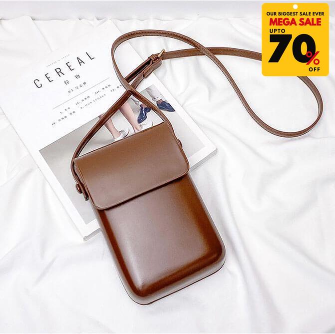 Luxury Crossbody Flap Leather Bag-DIVERSITY