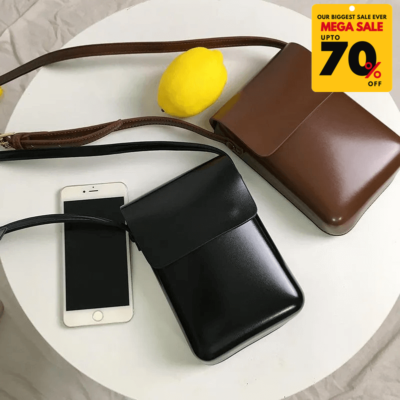 Luxury Crossbody Flap Leather Bag-DIVERSITY