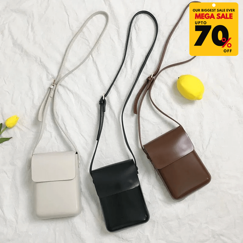 Luxury Crossbody Flap Leather Bag-DIVERSITY