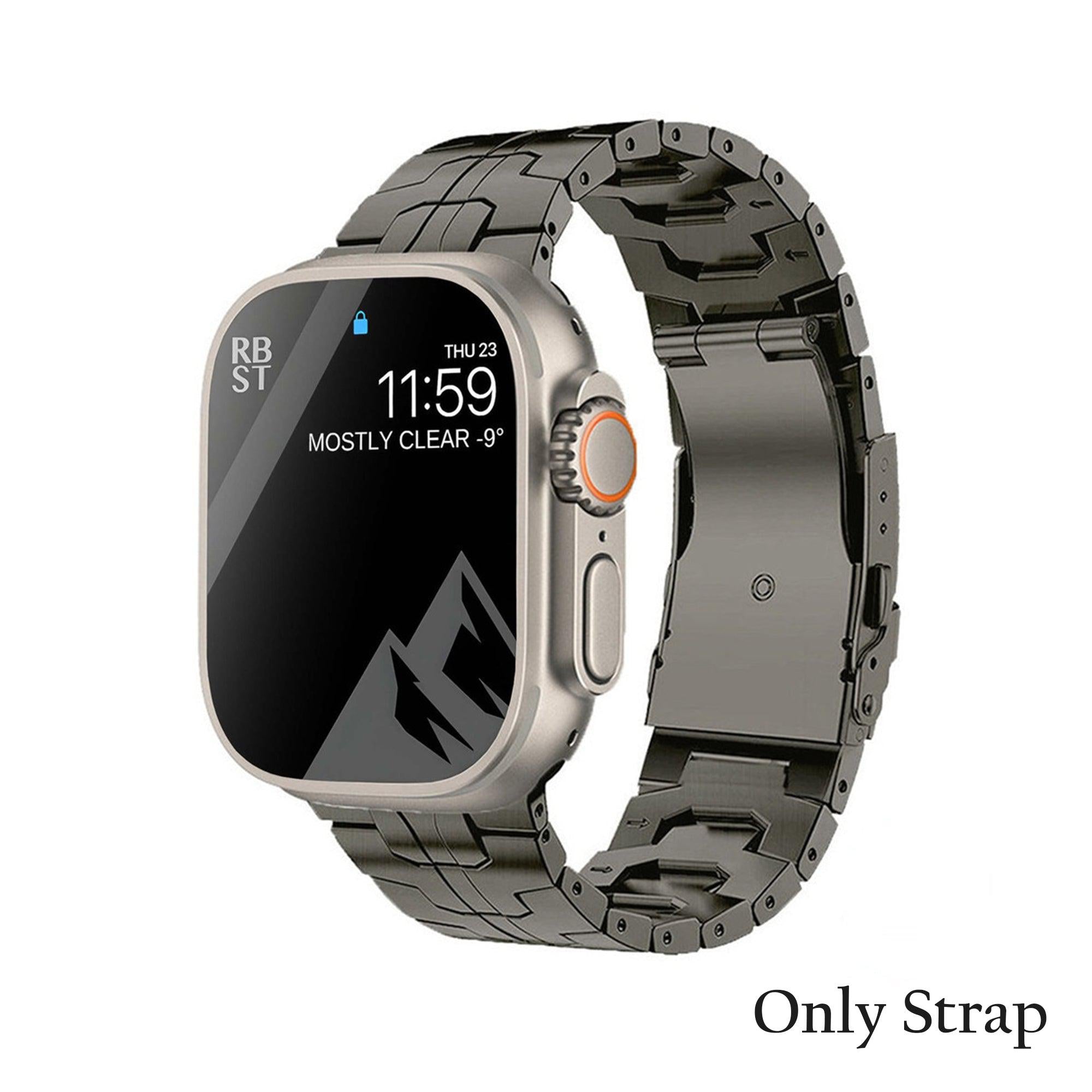 Titanium Chronolink Bracelet For Apple Watch