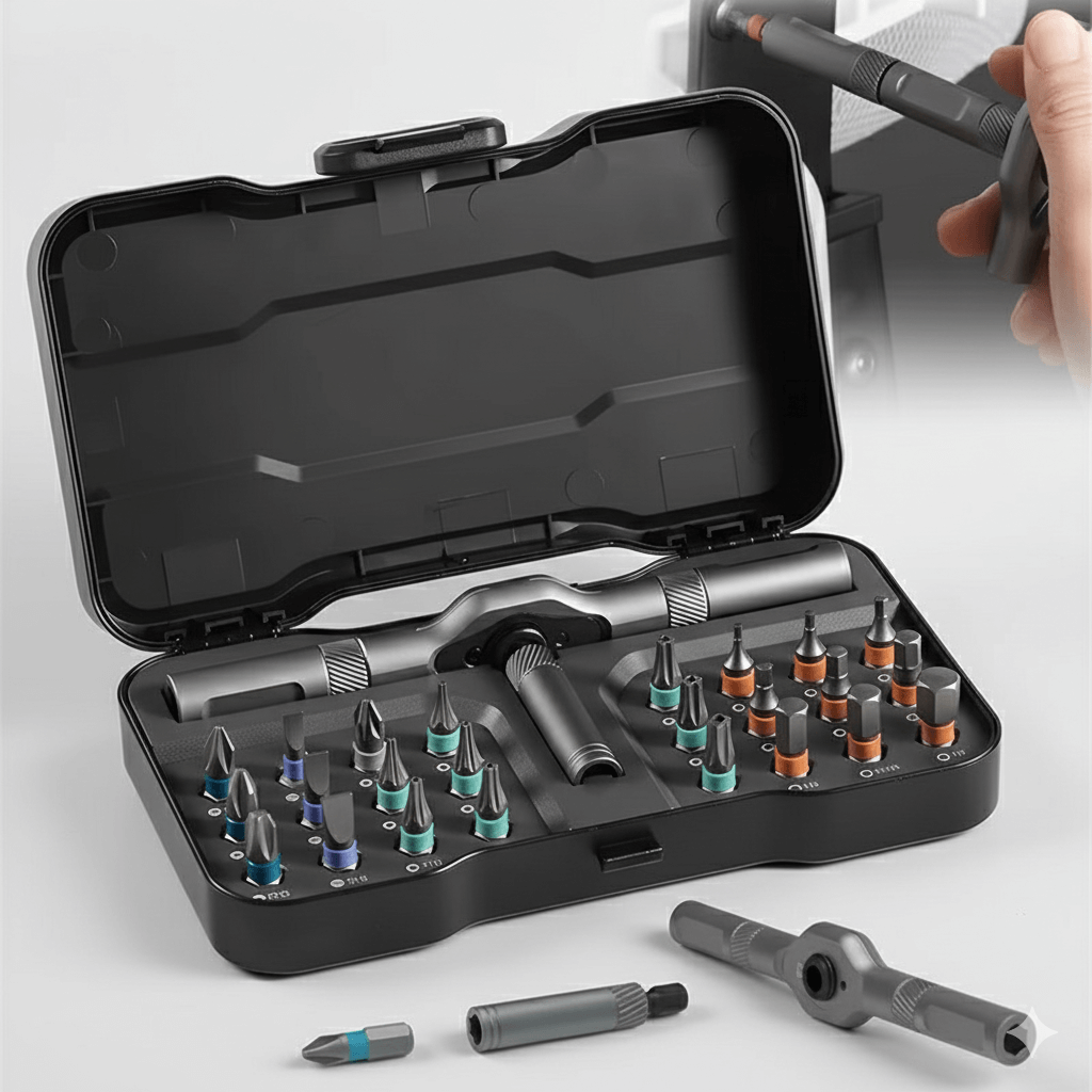 24-in-1 Ratchet Screwdriver Set