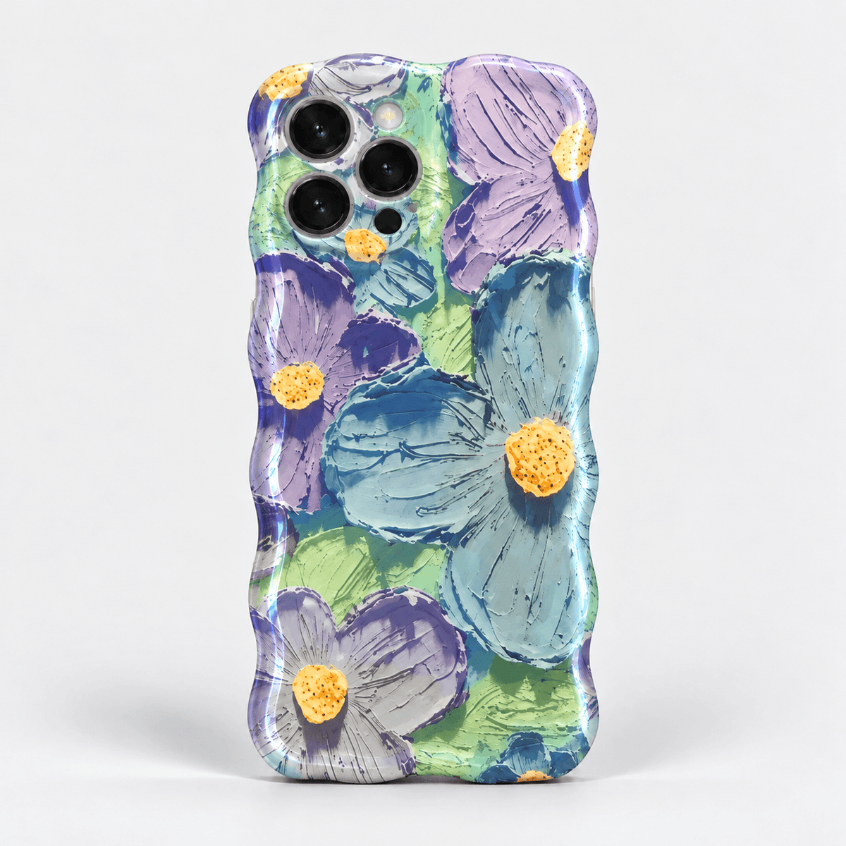 Flower Pattern iPhone Case - Green