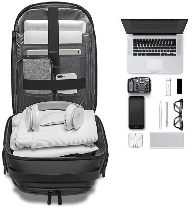 BANGE Archie Business Backpack - Black