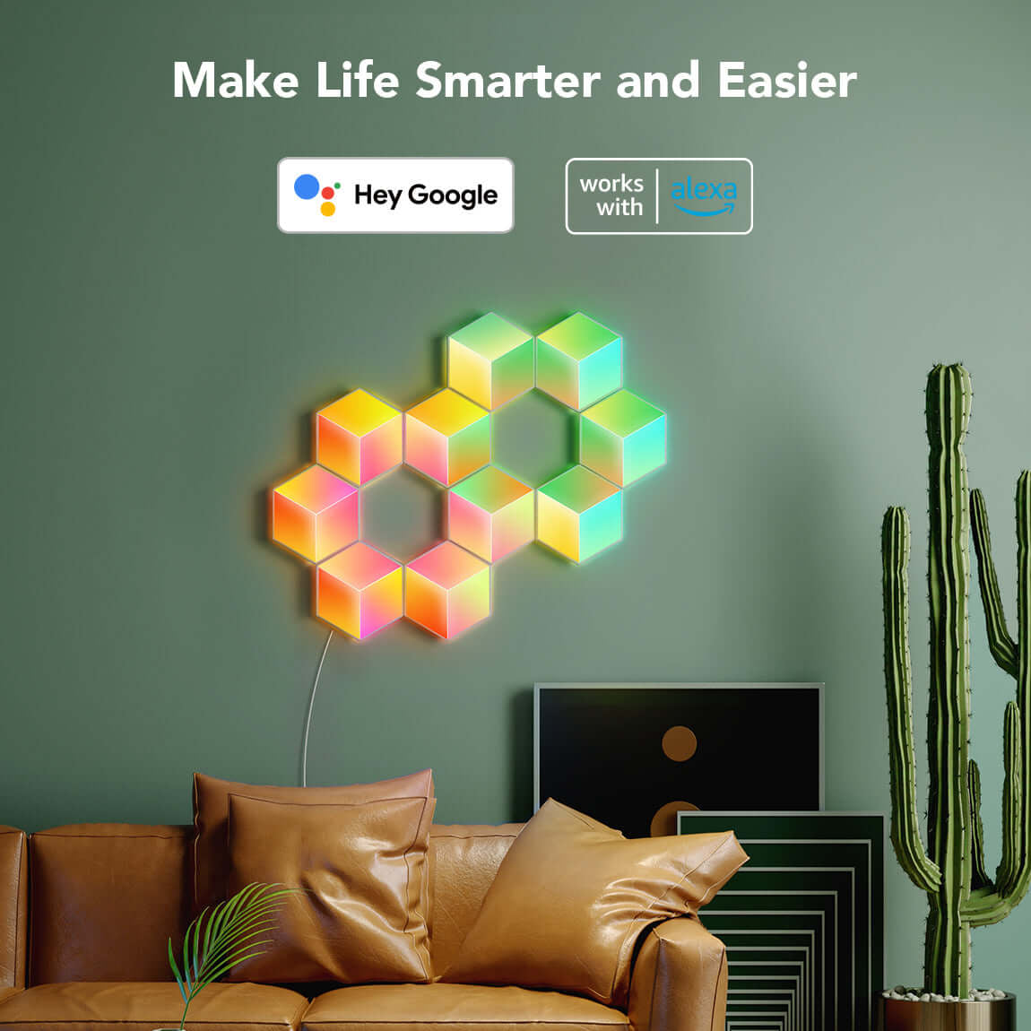 Govee Glide Hexagon Pro RGBIC Light Panel Kit