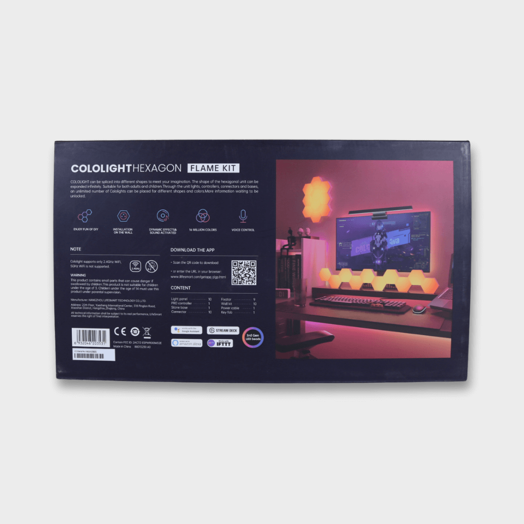 COLOLIGHT Hexagon 10 PCS Light Kit