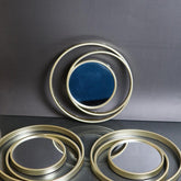 Golden Circle Mirror Set - 3 PCS
