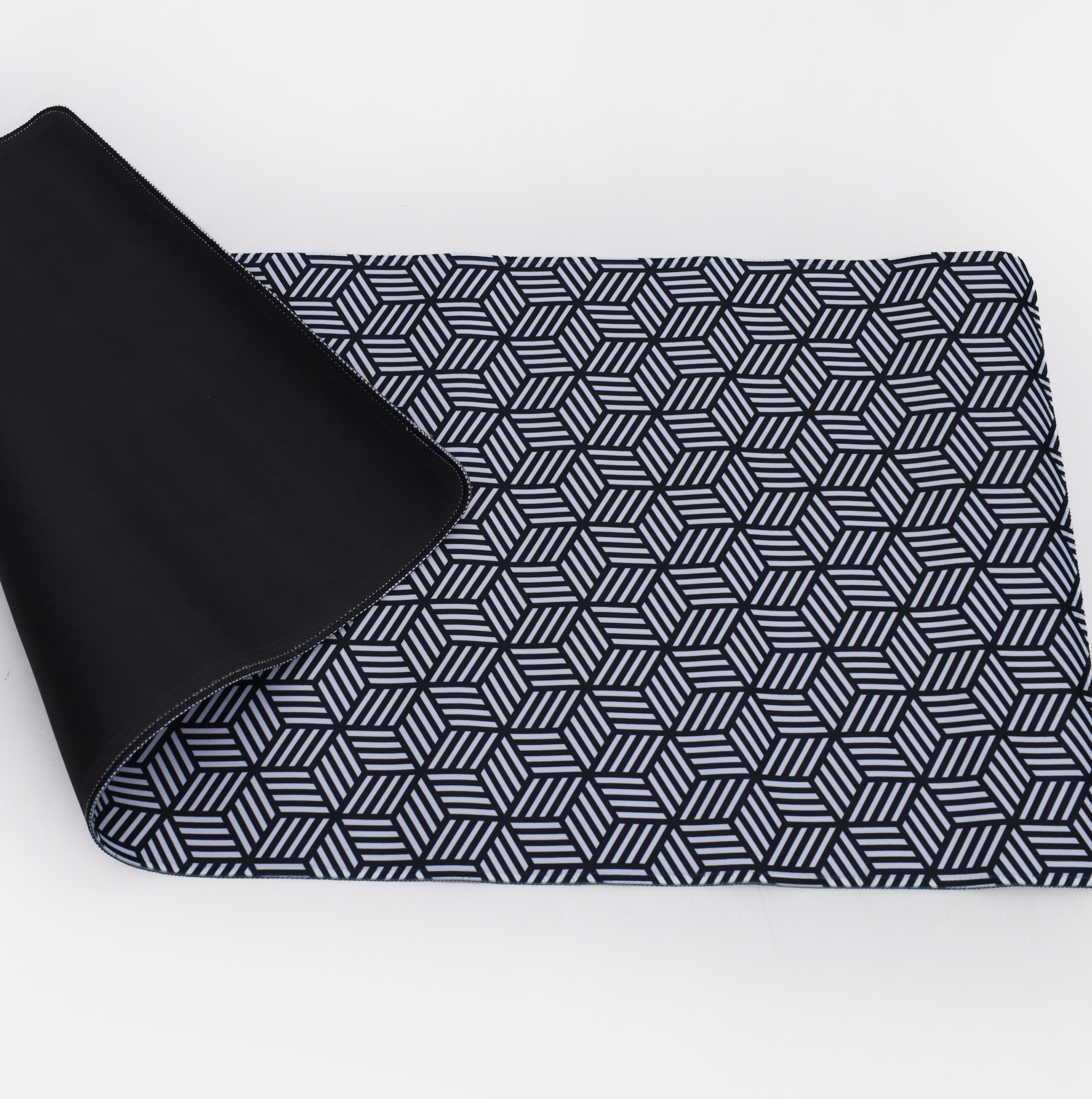 Printed Desk Mat - Hexagon Pattern