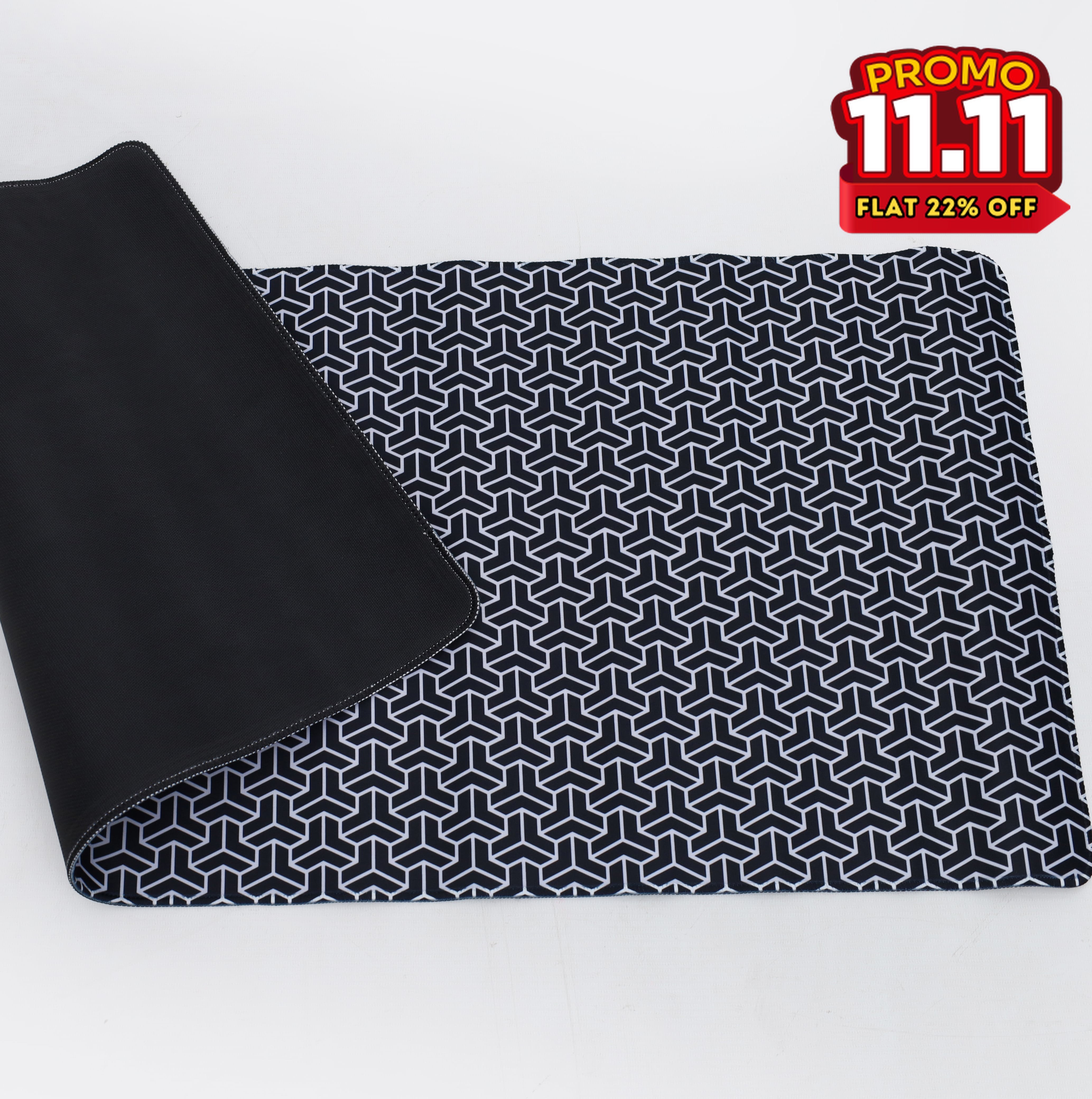 Printed Desk Mat - Triangular Pattern-DIVERSITY