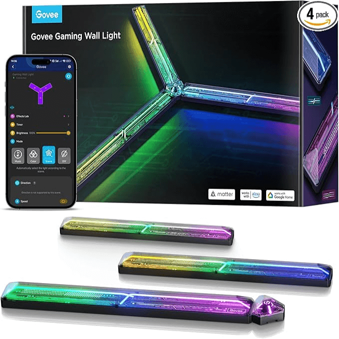 Govee Gaming LED Wall Light With Connector