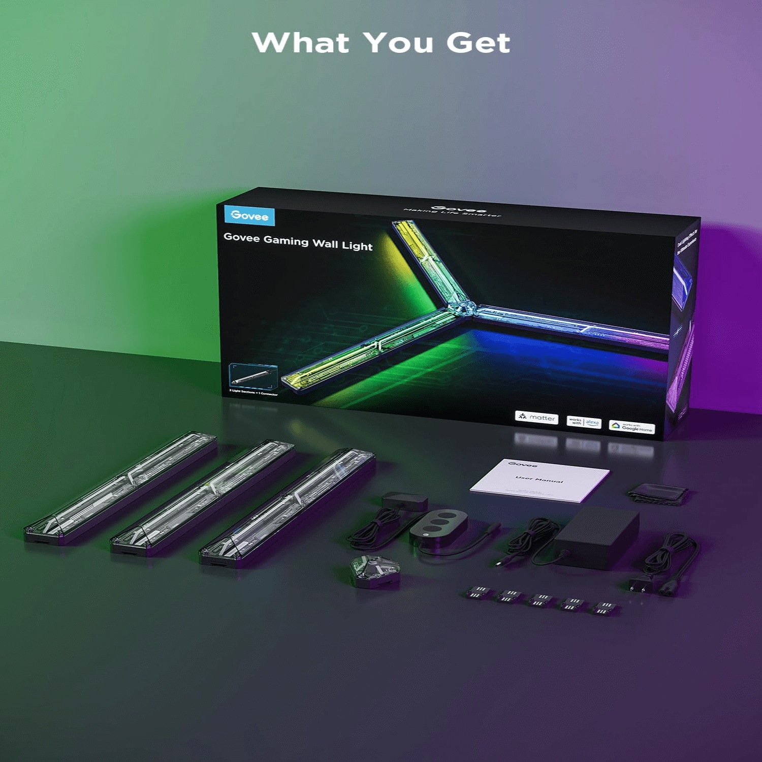 Govee Gaming LED Wall Light With Connector