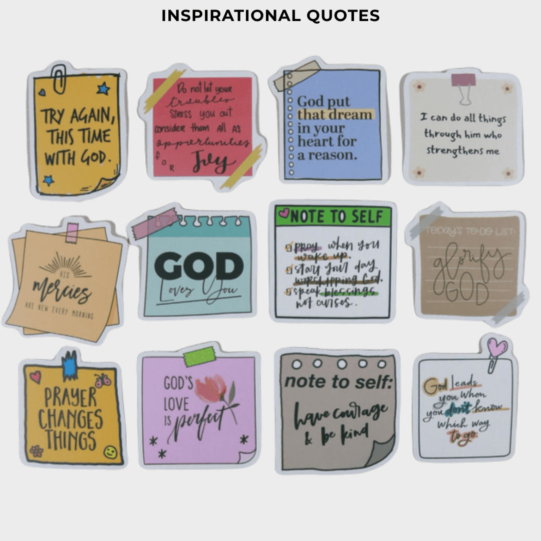 Aesthetic Decorative Stickers For Laptop & Journal