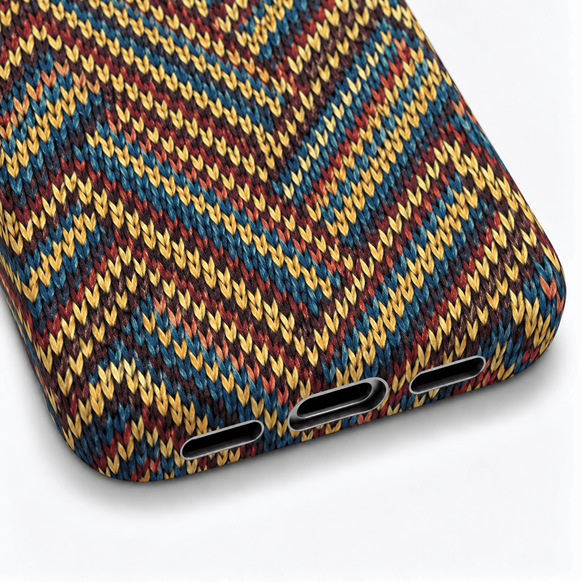BOHEMIAN Style iPhone Case - Brown & Yellow