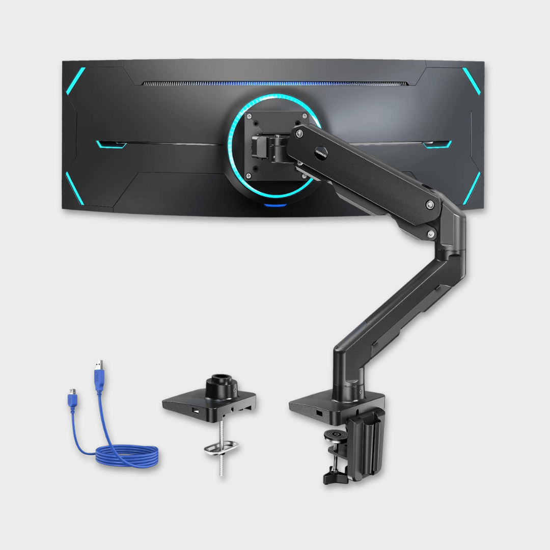 HUANUO Heavy-Duty Single Monitor Arm