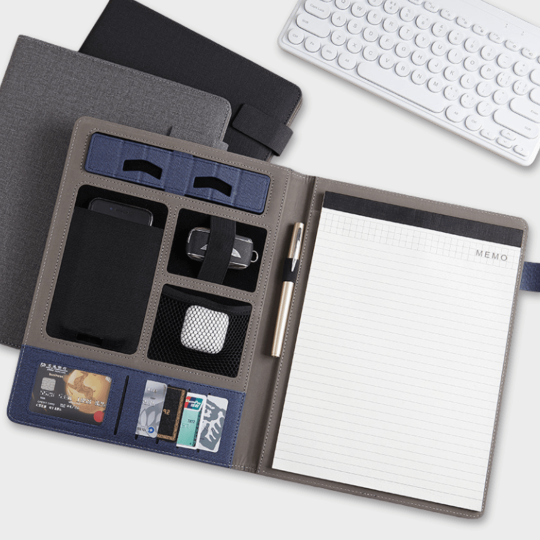A4 Multifunctional File Folder With Memo Pad