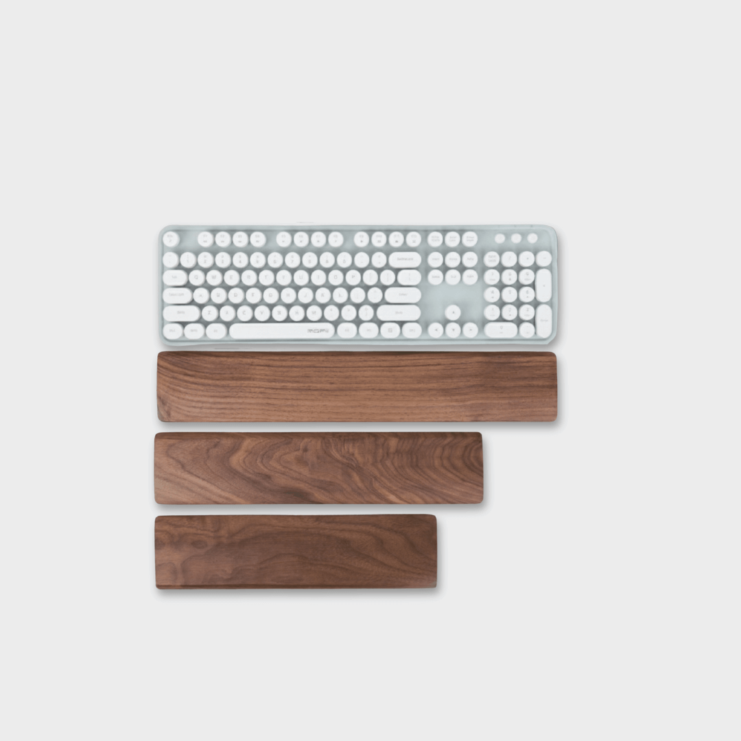 Wooden Keyboard & Mouse Wrist Rest