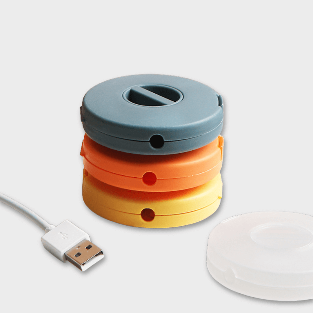 Mini Portable Rotating Cable Organizer