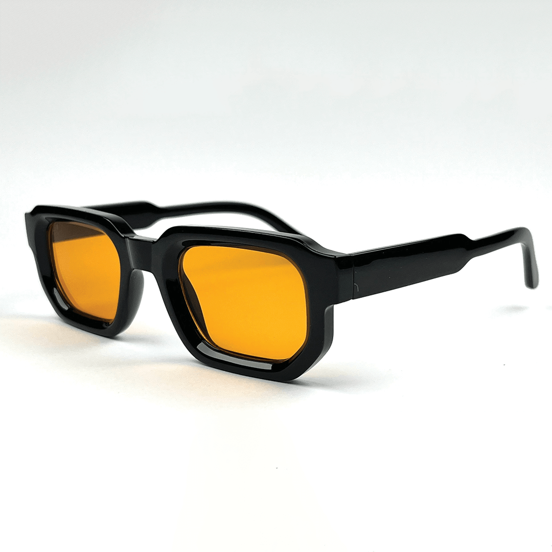 Modern Square Luxe Sunglasses - Sunset Tint